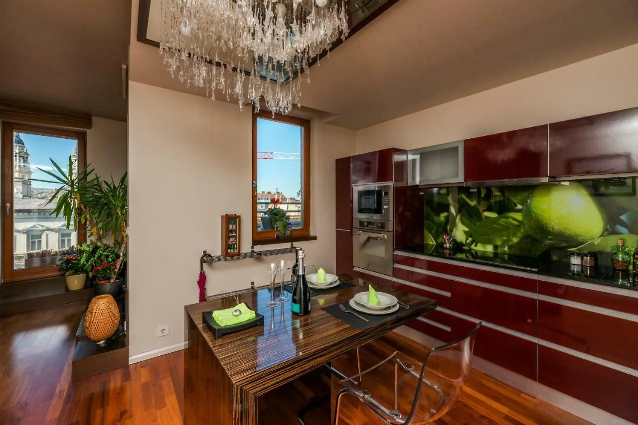 Skyline View Apartment With En Suite Sauna Budapest