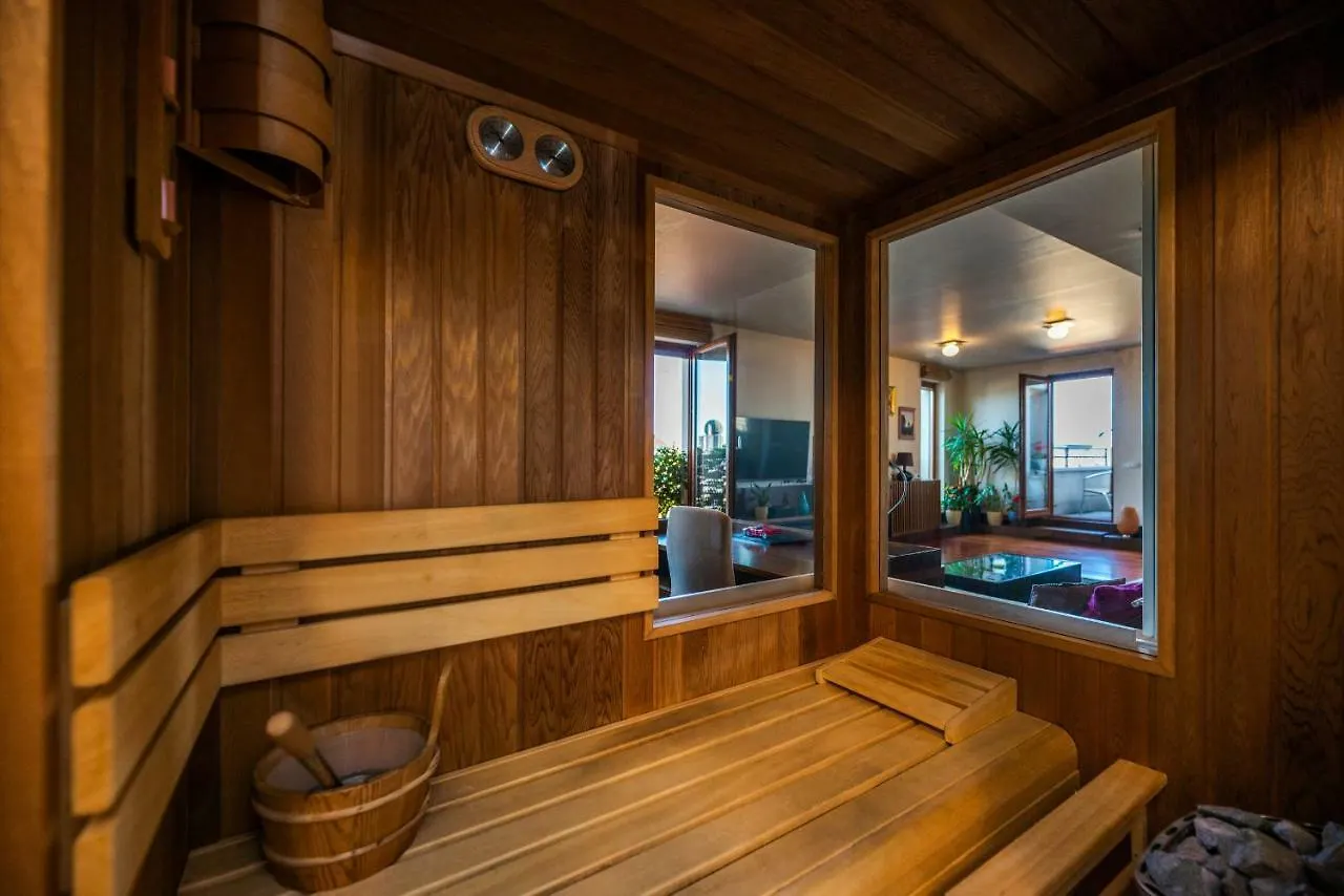 Skyline View Apartment With En Suite Sauna Budapest 0*,