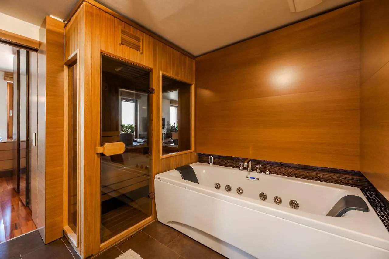 Skyline View Apartment With En Suite Sauna Budapest
