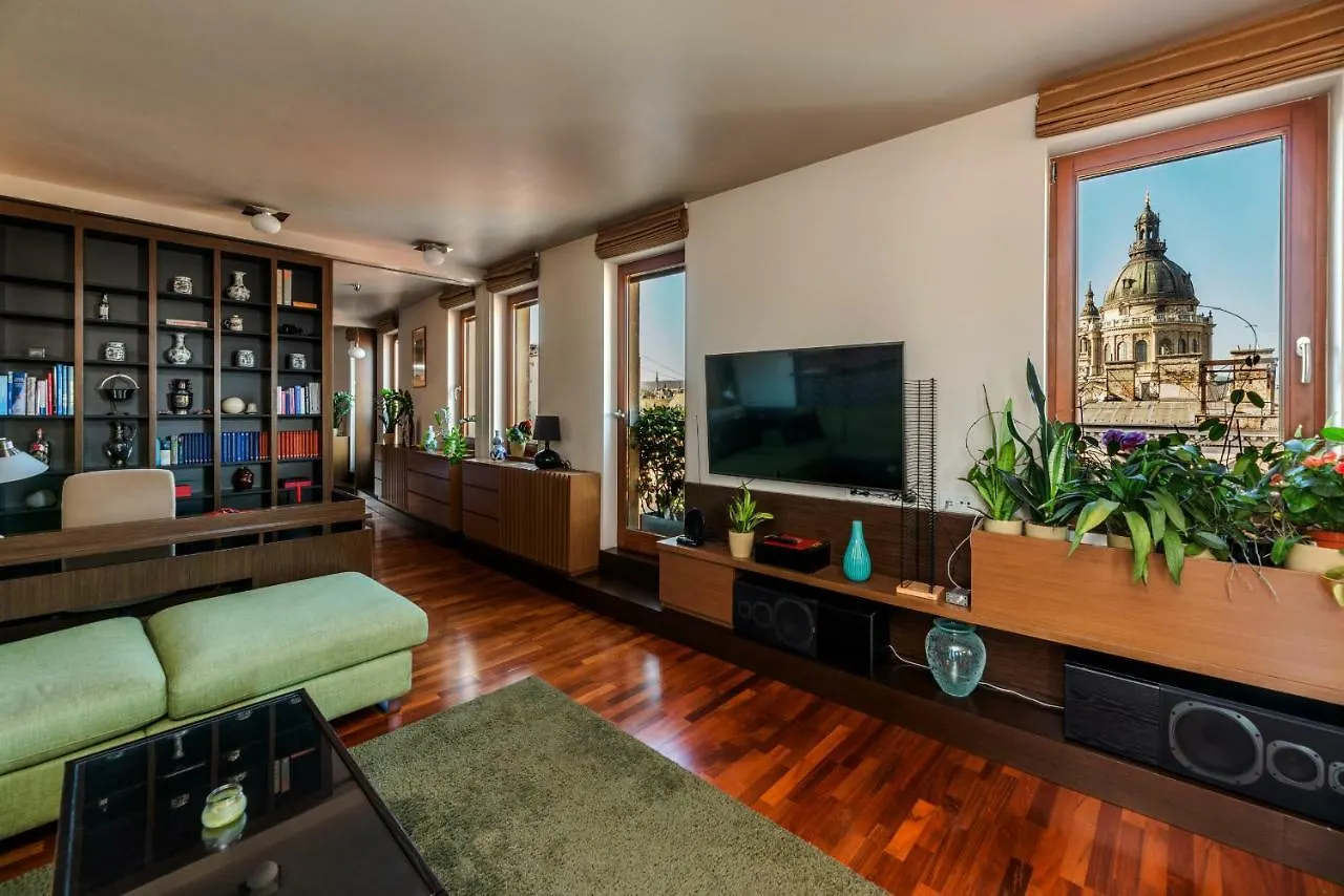 Skyline View Apartment With En Suite Sauna Budapest 0*,